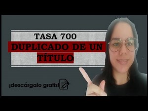 🔥🎈👀COMO RELLENAR Y DESCARGAR TASA MODELO 700📝 (DUPLICADO DE UN TITULO) 👉➡ONLINE👌