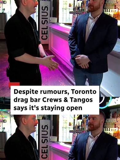 Toronto’s iconic drag bar Crews & Tangos, once expected to close to make way for a condo development, says it’s here to stay — at least until 2029. #toronto #drag #bar
