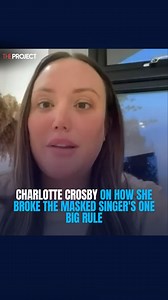 Charlotte Crosby reveals how she actually broke The Masked Singer's one big rule... | The Project
