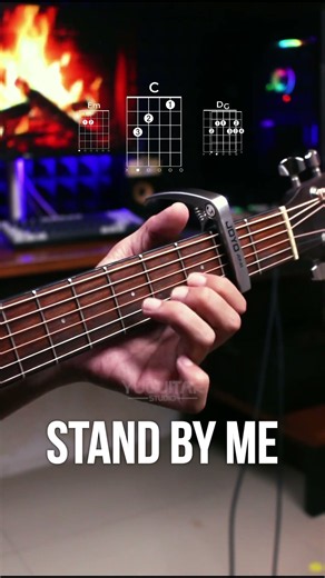 Stand by Me by Ben E. King Easy Guitar Chords #standbyme #beneking #guitar #chords