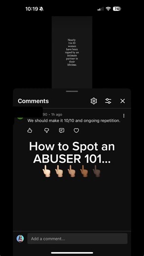 How to spot an abuser 101