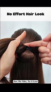 Elegant Half-Up Bun Tutorial-Messy Bun Hairstyle for Long Hair 2026 #HalfUpBun#MessyBun#HairTutorial