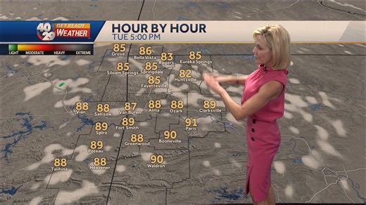40/29 Meteorologist Laura Huckabee says a sunny and bright day ahead with warm temperatures. Watch the video below to learn how warm it's going to get. | 40/29 News -- Fort Smith & Fayetteville, Arkansas