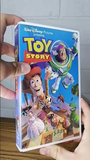 Toy Story 1995 en VHS #vhs #peliculas #disney #unboxing