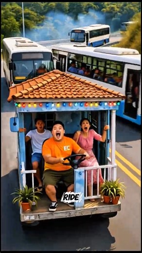 We Built Our Own TELOLET Bus ‼️ #aivideo #comedy #shorts