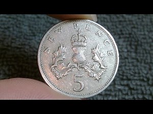 1968 United Kingdom 5 New Pence 5p Coin • Values, Information, Mintage, History, and More