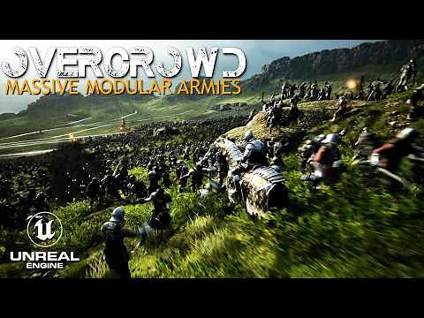 How to Create MASSIVE Crowds and Battle Scenes in Unreal Engine 5 - Niagara and OverCrowd