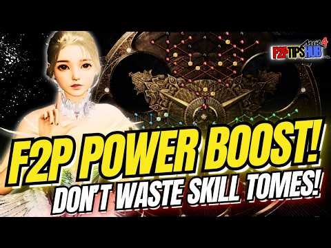 MIR4 Free-to-Play Potential System Explained 🔥 Best Way to Use Skill Tomes