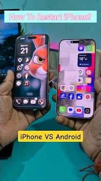 How to Restart iPhone (All Models) 🔄 | Easy Trick 2026 #Shorts