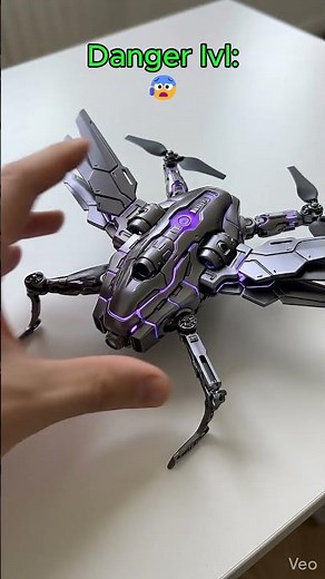 Tiny Alien Pods Transform Into Futuristic Machines