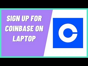 How to Sign Up for Coinbase on Laptop/PC (Tutorial)