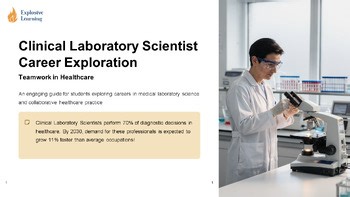 Clinical Laboratory Scientist Career Exploration - Teamwork in Healthcare Les...
