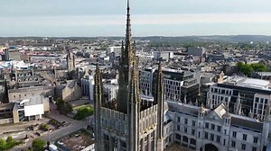 Drone Discovers Aberdeen: Scotland's Granite City On The Sea