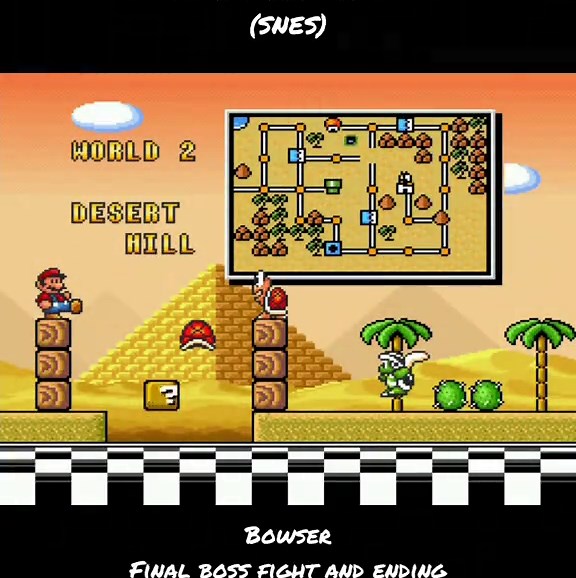 Super Mario Bros. 3 Final Boss Fight and Ending