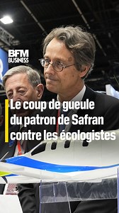 2.7M views · 59K reactions | "Je n'investirai plus dans les villes avec une majorité #écologiste"  Auditionné à l'Assemblée nationale, le patron de #Safran s'est indigné de l'accueil fait par les écologistes de Rennes à son projet d'#usine. Il veut désormais bannir les villes à majorité écologiste de ses projets d'implantation.  Olivier Andriès, directeur général de Safran #entreprise #economie #business | BFM Business | Facebook
