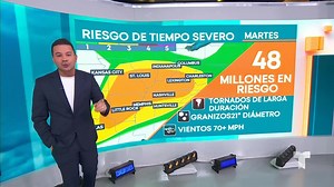 🌧️ El Centro del país en alerta por tiempo severo: este es el pronóstico para este martes, donde se prevén tornados y tormentas con lluvia, hielo y nieve. El miércoles también será un día peligroso. | Telemundo