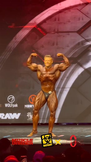 Urs Kalecinski in Open Bodybuilding at the 2025 Mr Olympia Pre Judging @the.miraclebear Olympia contest coverage powered by @MutantNation [ 🎥 @johnny_styles @wellness_observer_live ] | Muscle Insider