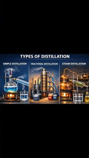Types of distillation