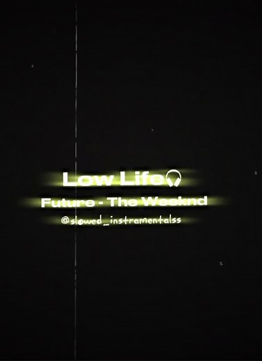 Low Life Instrumental by Future and The Weeknd