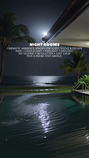 Luxury Fort Lauderdale Hotel | Moonlight Reflections & Ocean Ambience | No Ads | For Sleep Trailer