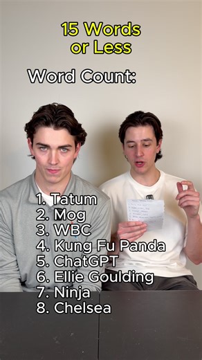 Safe to say Carson is not the dragon warrior #15wordsorless #wordgame #fyp #game #clutchhouse