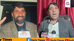Peerzada Mohammad Shafi has nothing to do with congress says congress leader Omar Jan I have been in Congress for 20 years and I kept Congress alive in J&K, Peerzada Mohd Shafi reacts | Early Times
