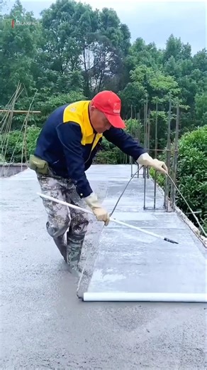 Why Concrete is Covered with Plastic After Pouring 🤔 (Real Reason) #shorts