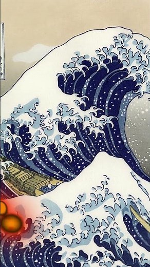 The Great Wave by Hokusai | Art Explained #shorts