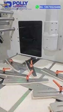 Online FAT intelligent shrink sleeve seaming machine from PollyAutomatic, fully automatic operation