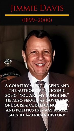 Bringing Jimmie Davis to Life in Color — AI Restores the Voice Behind “You Are My Sunshine”