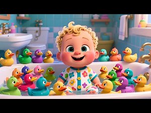 Baby’s Bubble Bath Fun 🫧🛁 | Learn Objects and Colors for Kids | Fun Bath Time Learning