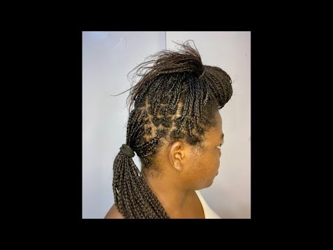 Watch me refresh my mini twists hairstyle 3