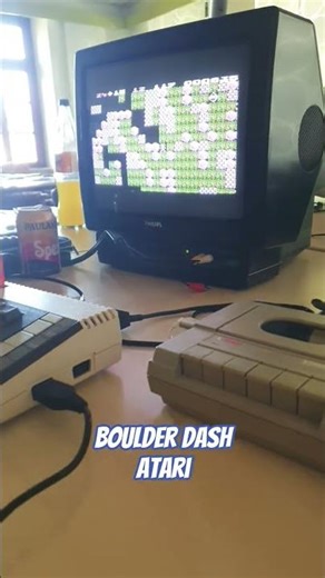 Boulder Dash - Atari 600XL - Yesterchips Museum Haingrund