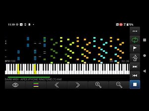 Dark midi Apex iPhone ringtone (by kion the midi player)