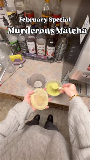 Butler Community College Libraries & Archives on Instagram: "🫆 The Murderous Matcha 🫆 is a fruity green tea blend that is sure boost your brain as you tackle this semesters reading challenges! Stop by the Library Latte on the El Dorado campus to try one today 🍵💖🍓 #butlercc #butlercclibraries #butlercommunitycollege #butlerlibrariesandarchives #librariesofinstagram"