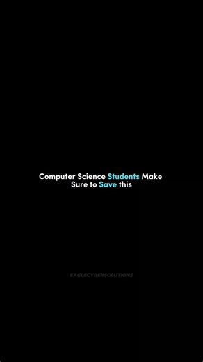 Eagle Cyber Solutions on Instagram: "Save it for Yourself ! 🚀 Share with Your friends 🫂😉 . . 📍Follow @eaglecybersolutions.in for cutting-edge guidance on coding, cybersecurity, and technology trends. . . . . 💾 Save this post as your go-to resource for building your skills and advancing your career. . . . Let’s innovate and grow together—one step at a time. 💡 . . . . . . #codingtips #shivammukati #programminglife #techskills #computerscience techtrends learntocode softwareengineering itcare