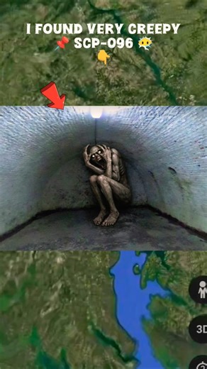 I FOUND VERY CREEPY SCP-096 Google Earth 🌎#googleapps #googleearth
