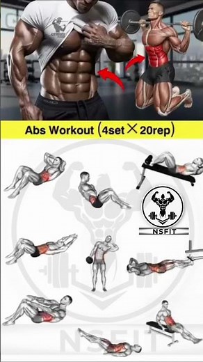 🔥ABS KILLER EXERCISES TO BURN YOU CORE! Try These to Tone & Sculpt Your Abs