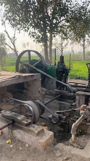 From Cold Iron to Fresh Flour | Inside a Real Village Diesel Mill Process