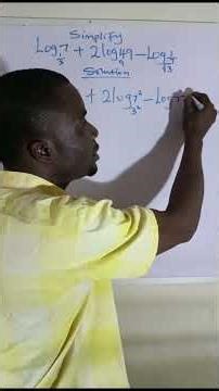 logarithms- #LogarithmsExplained- #LogMathHelp- #UnderstandingLogs- #LogarithmRules- #LogProblems 😊