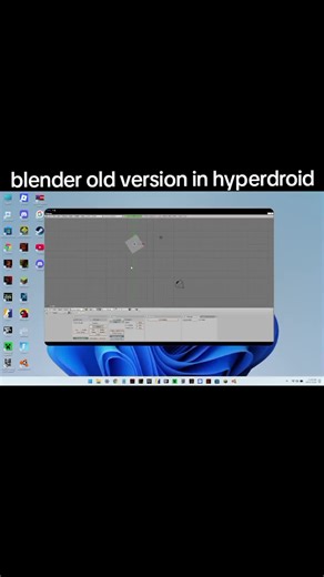 Using Old Blender Versions in Hyperdroid on Windows 11