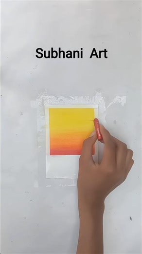 Easy Mini Landscape Painting Tutorial