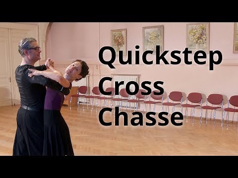 How to Dance Quickstep Cross Chasse | Routine and Figures