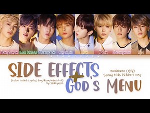 Stray Kids "Side Effects + God's Menu" Lyrics || Color Coded Lyrics