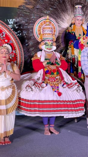 Kerala artist performs Traditional dance forms to promote the Kerala tourism in Bengaluru