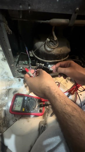 Refrigerator relay and overload check