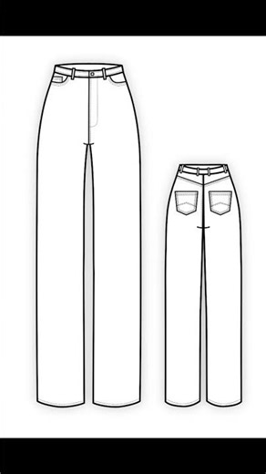 Подбираем выкройки по вашим индивидуальным меркам в один комплект. Повседневная одежда. #пошиводежды