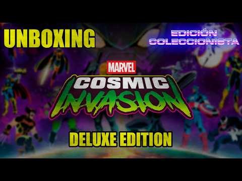 Unboxing Marvel Cosmic Invasion Deluxe Edition
