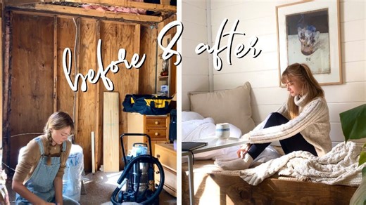 Cabin renovation: Watch the walls go up! (Before & after)