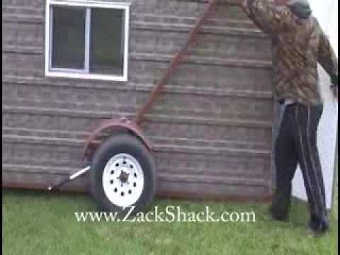 Fast Ice Fishing House Setup